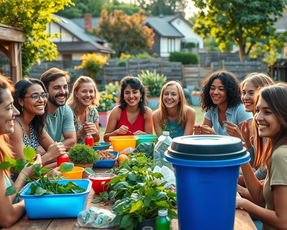 Gemeinschaft und plastikfreies Leben