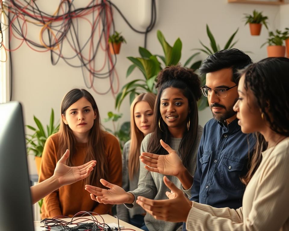 Herausforderungen in Gemeinschaftsprojekten