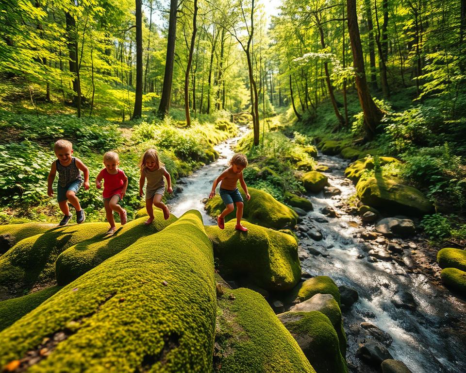 Outdoor-Abenteuer mit Kindern