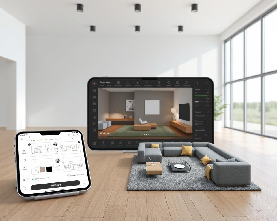 Raumplaner App 3D-Visualisierung