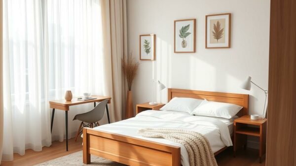 kleines schlafzimmer einrichten