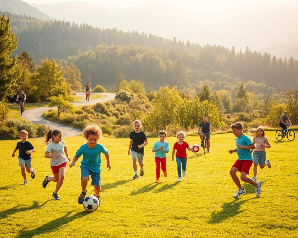 sportliche Freizeitaktivitäten