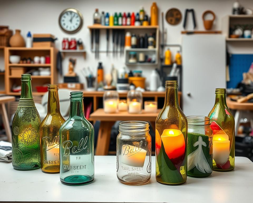 Basteln mit Altglas Basteln mit Altglas