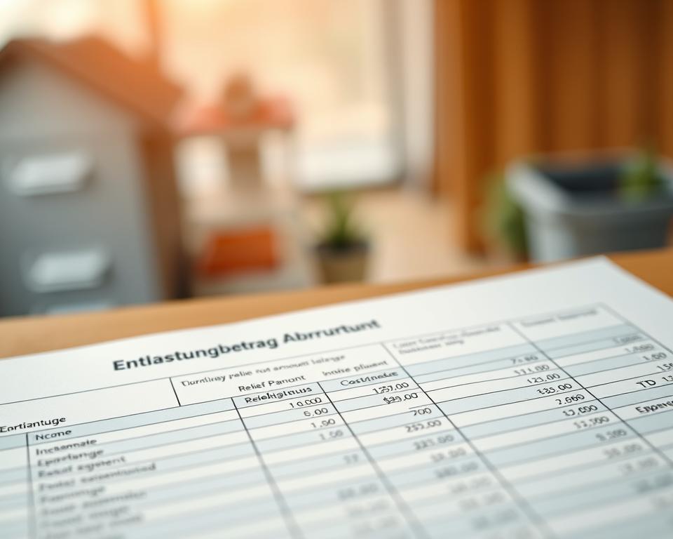Entlastungsbetrag Abrechnung
