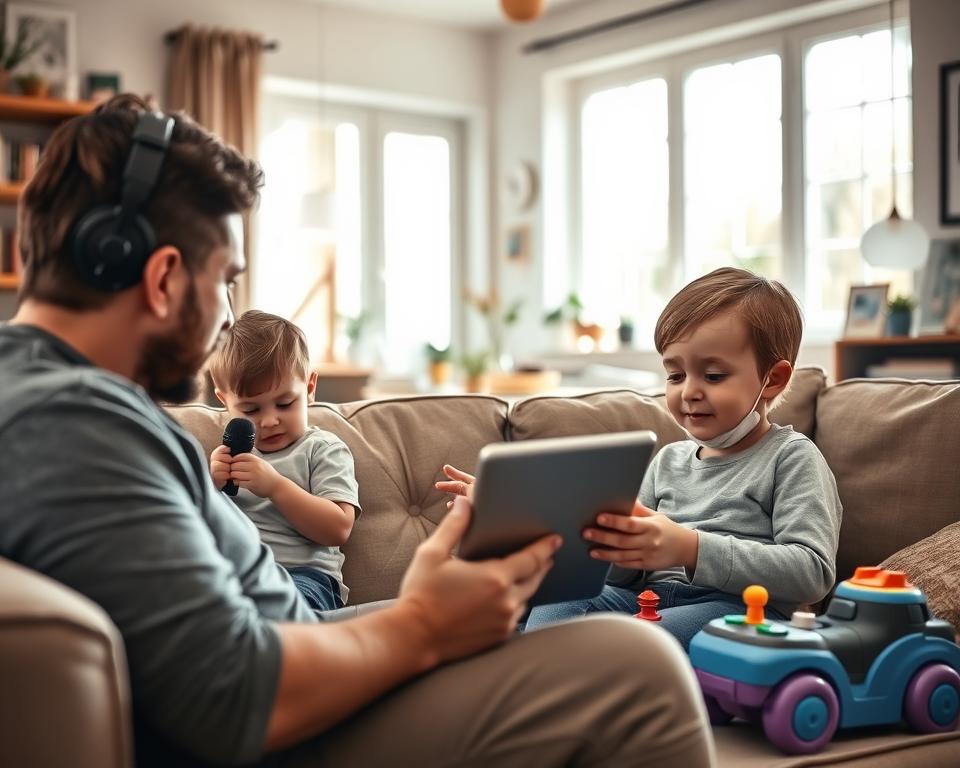 Familienalltag mit Audio-Ressourcen