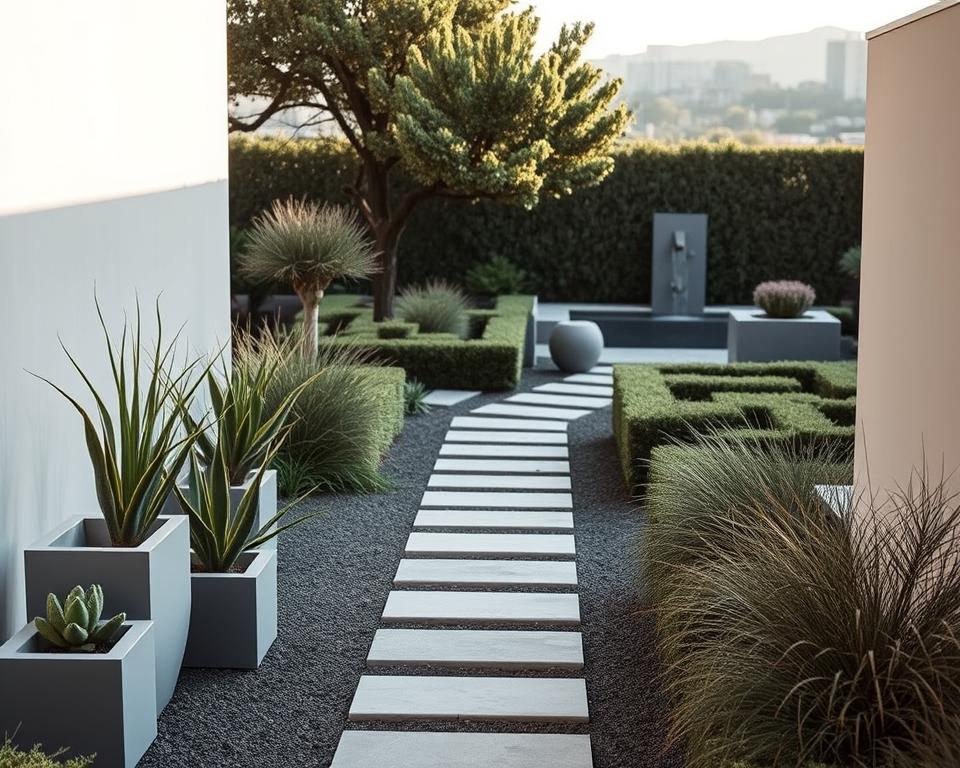 Moderne Gartengestaltung
