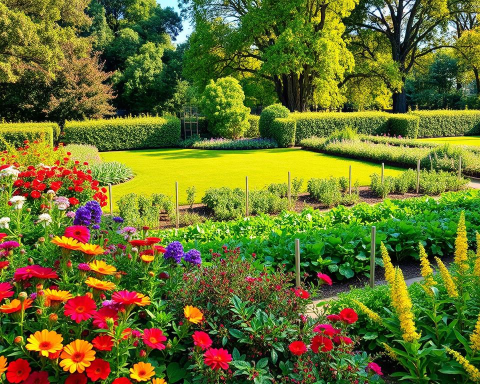 Saisonale Gartengestaltung