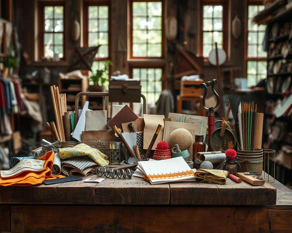 Upcycling Materialien