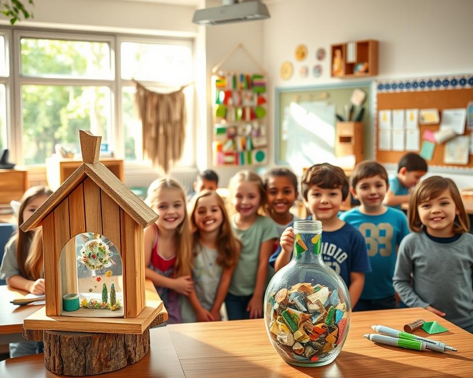 Upcycling-Projekte für den Schulunterricht
