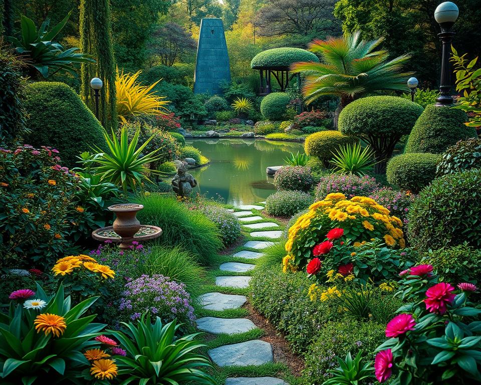 garten anlegen ideen, bilder