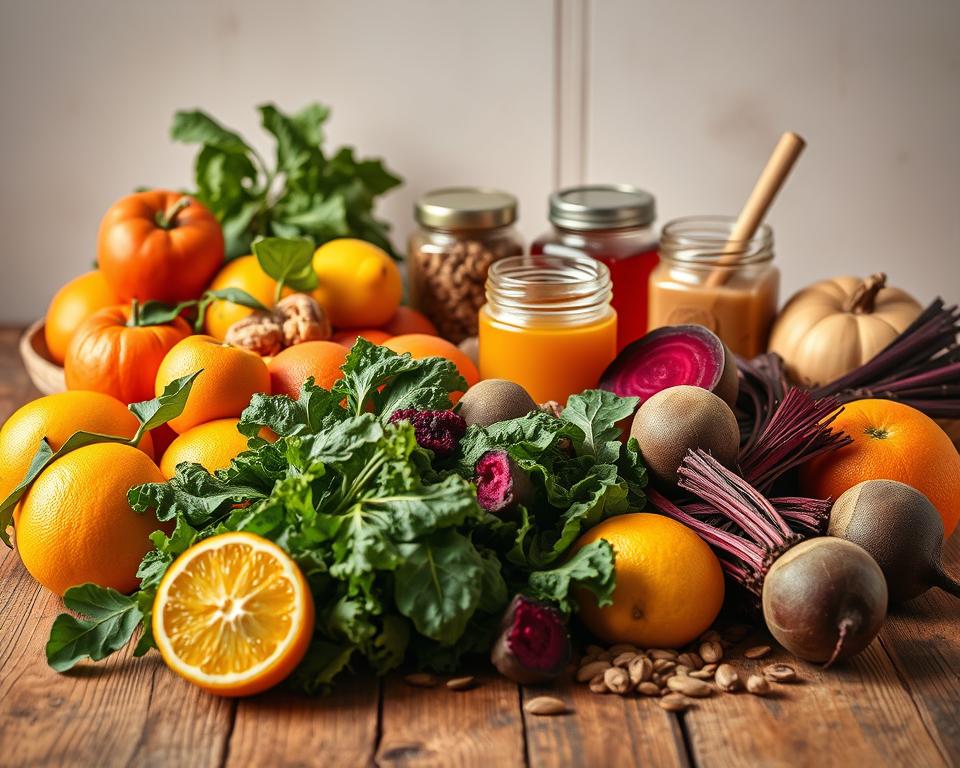 gesunde Lebensmittel für das Immunsystem