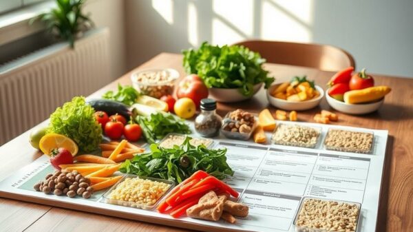 gesunde ernährung wochenplan
