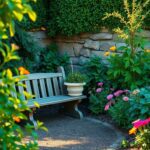 tote ecke im garten gestalten