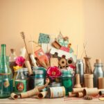 upcycling ideen basteln mit müll