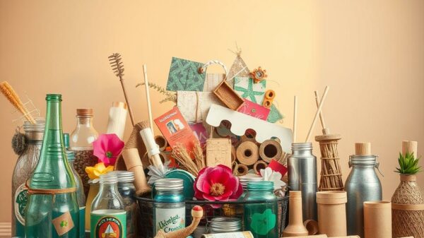 upcycling ideen basteln mit müll