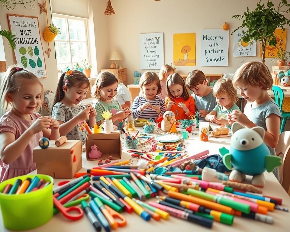upcycling-ideen für kinder