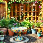 upcycling ideen gartendeko selber machen