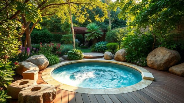 whirlpool ecke im garten gestalten